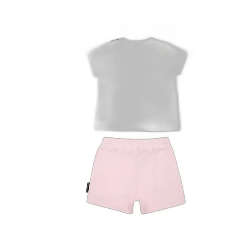 Printed T-Shirt And Shorts Set