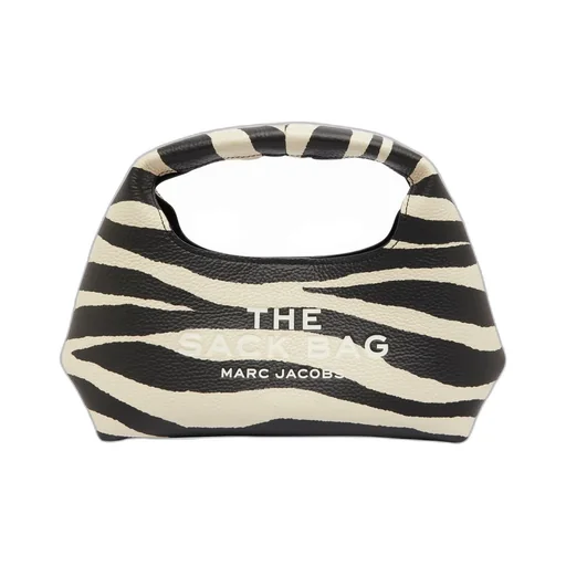 The Mini Sack Leather Zebra Print Bag
