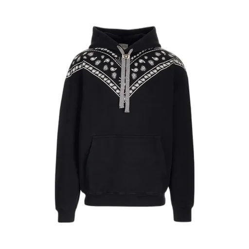 Bandana Printed Drawstring Hoodie