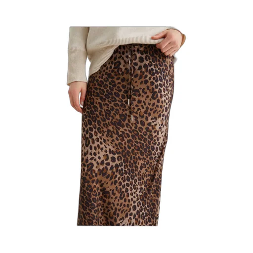 Long Drawstring Skirt