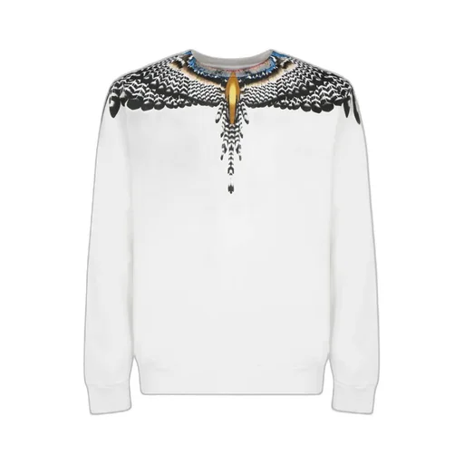 Wings Printed Crewneck Sweatshirt