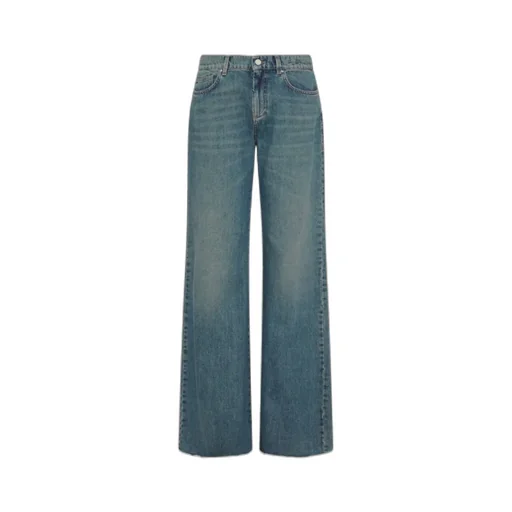 Low-Rise Wide-Leg Jeans