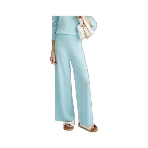 Logo-Embroidered Flared Trousers