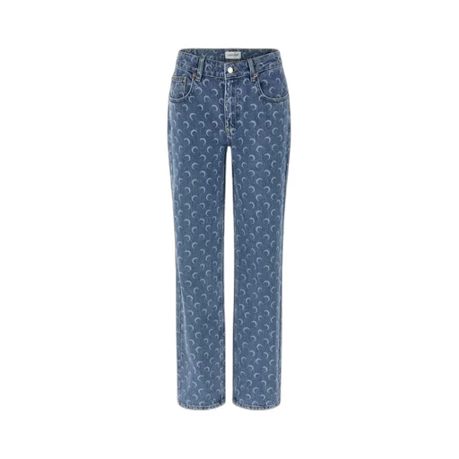 Moon Laser Straight Jeans