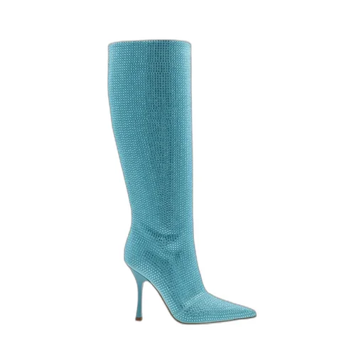 Leonie Hanne X Liu Jo Embellished Pointed Toe Boots