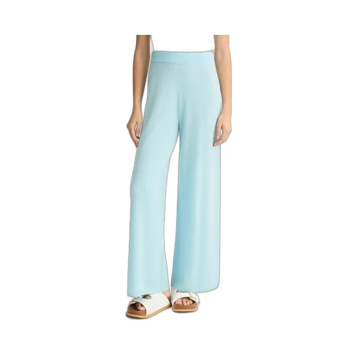 Logo-Embroidered Flared Trousers