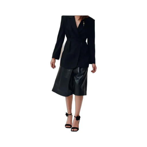 Long-Sleeved Suit Coat