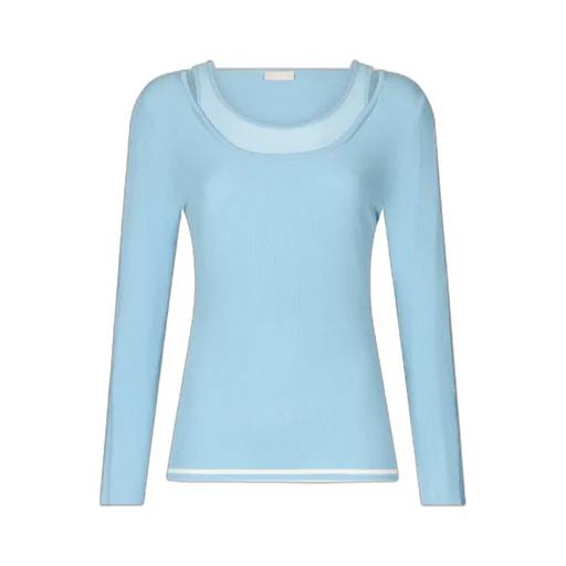 Jumper With Tulle Inserts