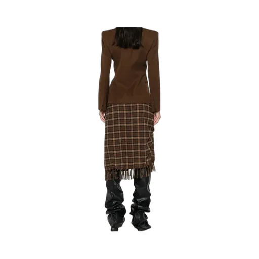 Buttoned Wool Jacket