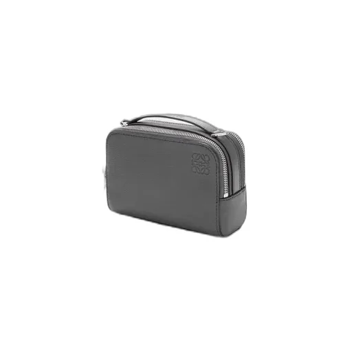 Mini Crossbody Camera Bag In Soft Grained Calfskin