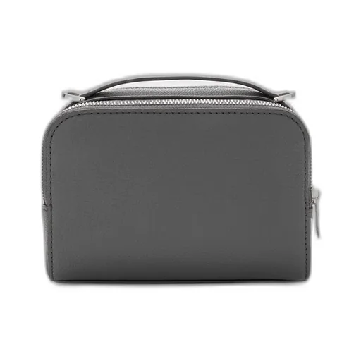 Mini Crossbody Camera Bag In Soft Grained Calfskin