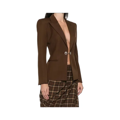 Buttoned Wool Jacket
