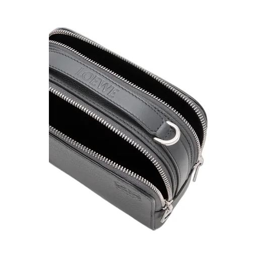 Mini Crossbody Camera Bag In Soft Grained Calfskin
