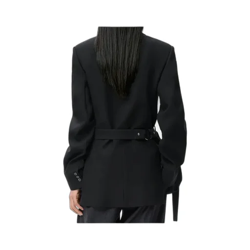 Draped Jacket In Wool