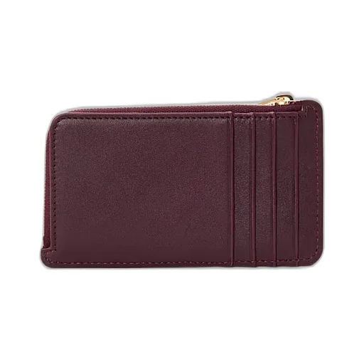 Knot-Detailed Zipped Cardholder