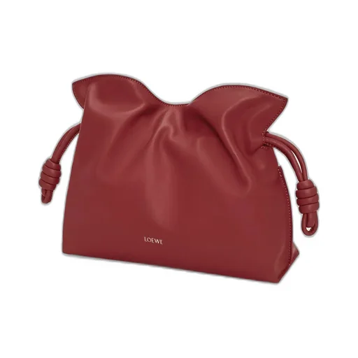 Knotted Drawstring Bucket Bag
