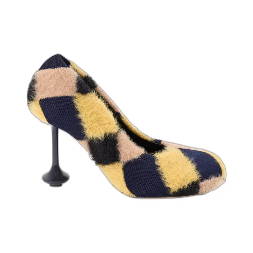 Toy Pump In Jacquard Knit