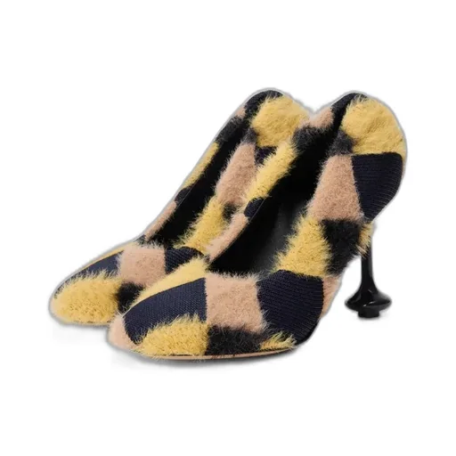 Toy Pump In Jacquard Knit