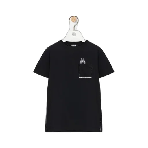 Anagram Embroidered Crewneck T-Shirt