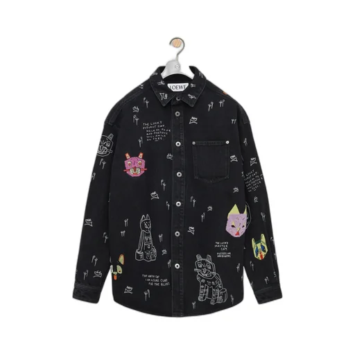 X Louis Wain Denim Shirt