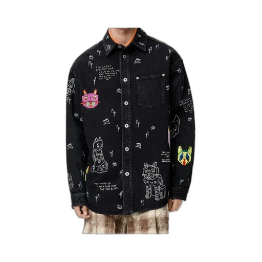 X Louis Wain Denim Shirt