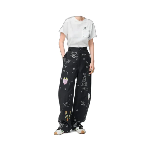Anagram Embroidered Crewneck T-Shirt