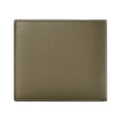 Bifold Coin Wallet In Satin Calfskin