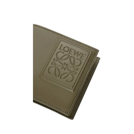 Bifold Coin Wallet In Satin Calfskin