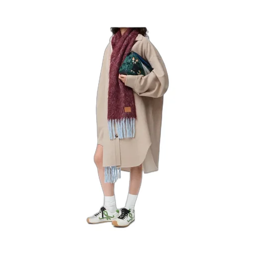 Coat In Wool And Cashmere