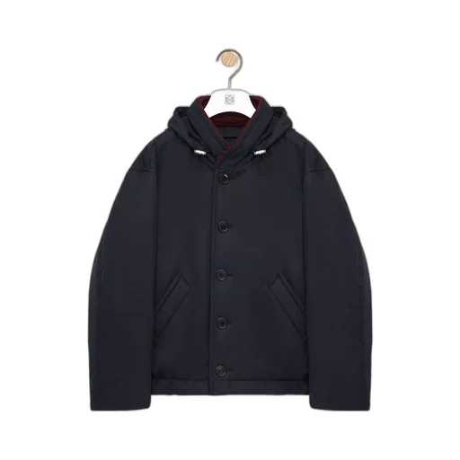 Padded Jacket In Technical Cotton