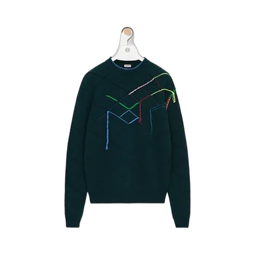 Long-Sleeved Wool Sweater