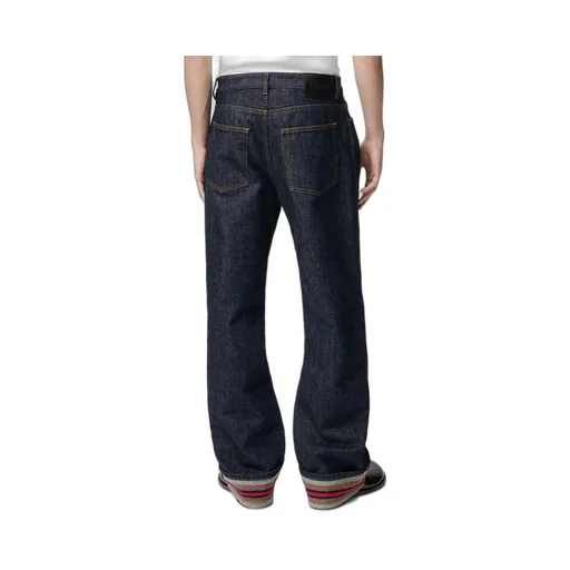 Turn-Up Denim Jeans