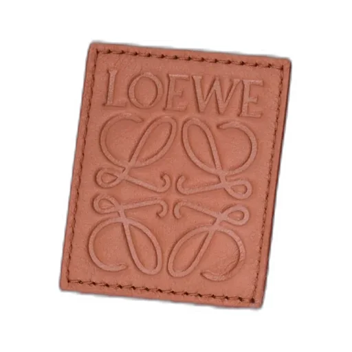 Logo Patch Fringed Scarf
