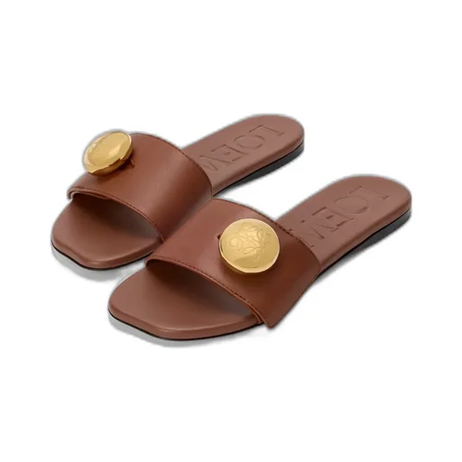 Logo Pebble Slide Sandals