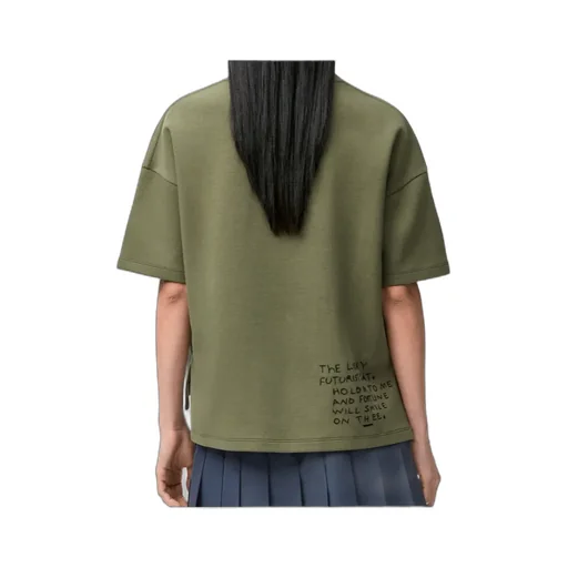 Anagram Embroidered Crewneck T-Shirt