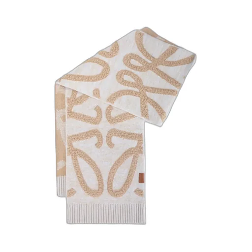 Scarf In Wool And Cashmere