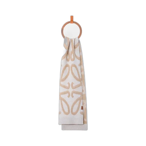 Scarf In Wool And Cashmere