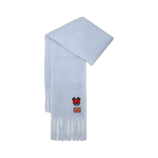 Scarf In Mohair And Wool Blend