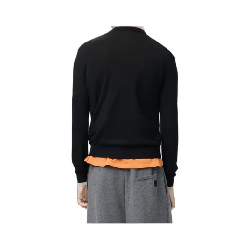 Long-Sleeved Wool Sweater