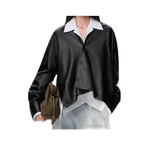 Shirt In Nappa Lambskin