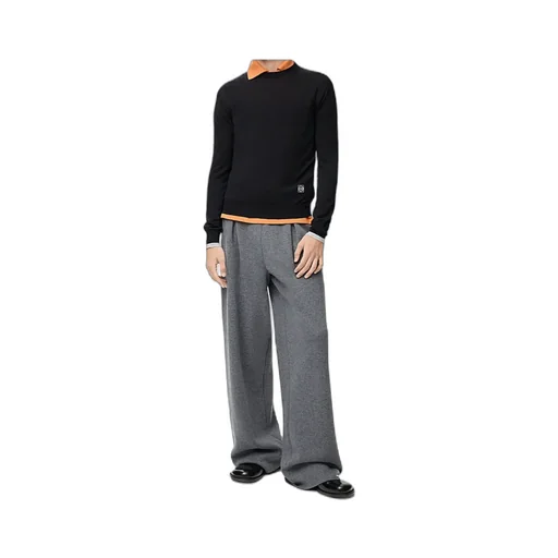 Long-Sleeved Wool Sweater