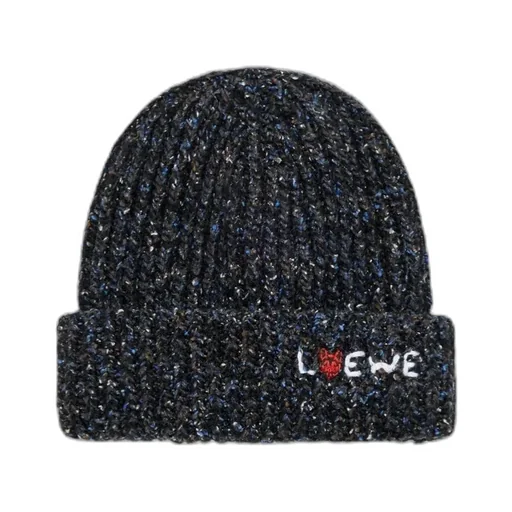 Wool, Silk And Alpaca Blend Knitted Hat