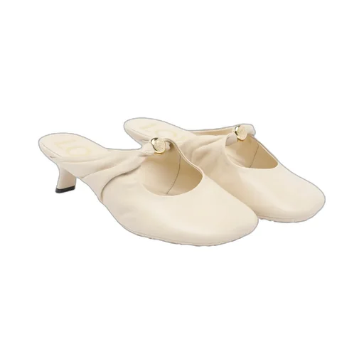 Logo High-Heeled Sandals