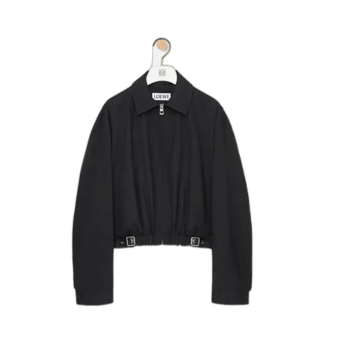 Belted Balloon Jacket