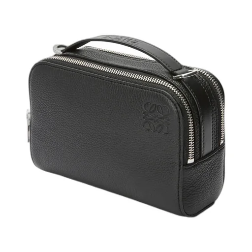 Logo Embossed Mini Camera Bag