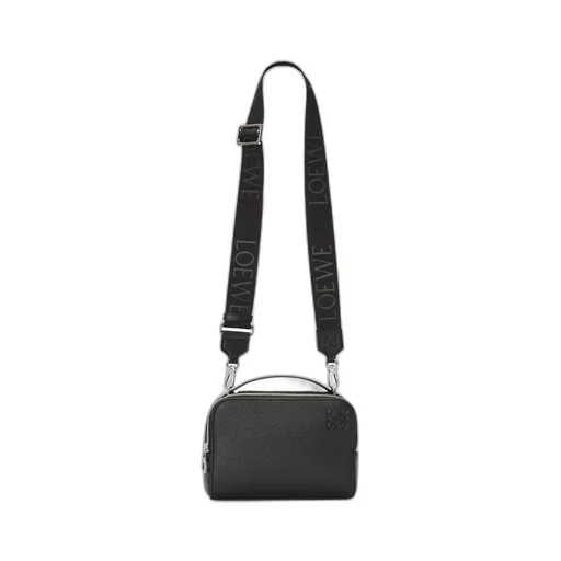Logo Embossed Mini Camera Bag