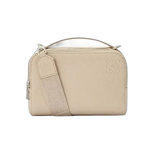 Mini Crossbody Camera Bag In Soft Grained Calfskin