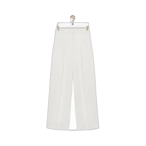 Trousers In Stretch Viscose Blend