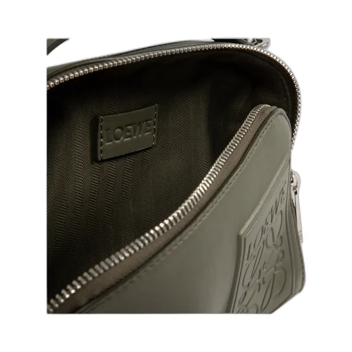 Mini Anagram-Debossed Messenger Bag
