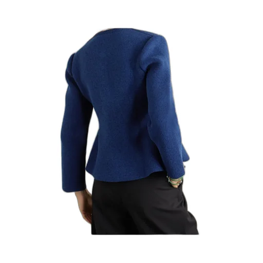 Long-Sleeved Knitted Cardigan